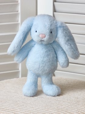 Blue Benny Bunny Soft Toy Plushie - Small