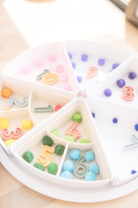 Number Set for Sensory Play