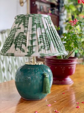 Hunter Ikat Lamp Shade