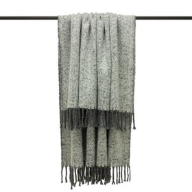 Weaver Throw Grey