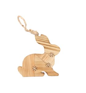Wooden Hanging Rabbit