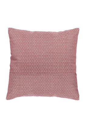 Outdoor Oasis Textured Red Cushion