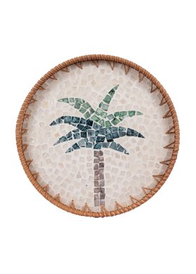 Palm tree tray