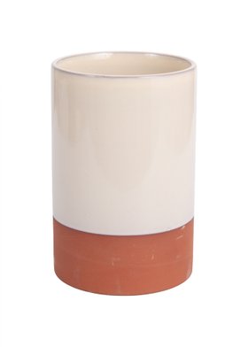 Glazed terracotta wine cooler