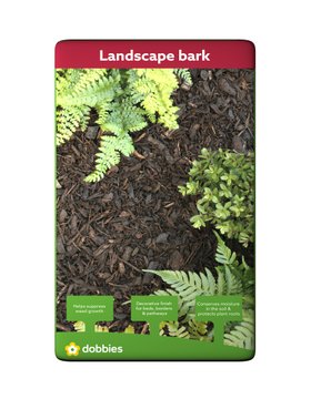 Dobbies Own Brand Landscape Bark 90L