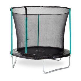 Plum® 8ft Fun Springsafe® Trampoline & Enclosure - Turquoise