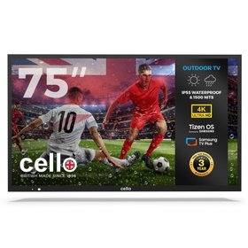 Cello 75" outdoor TV