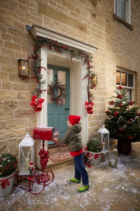North Pole front door