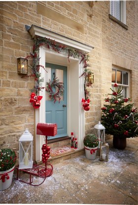 North Pole front door
