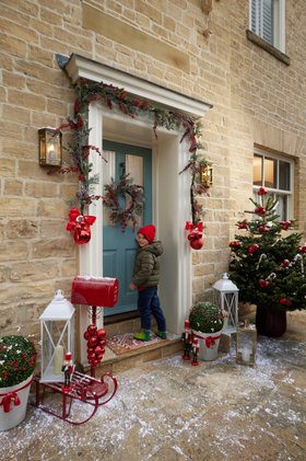 North Pole front door