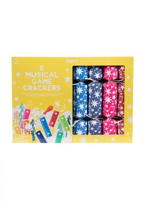 6 musical game crackers