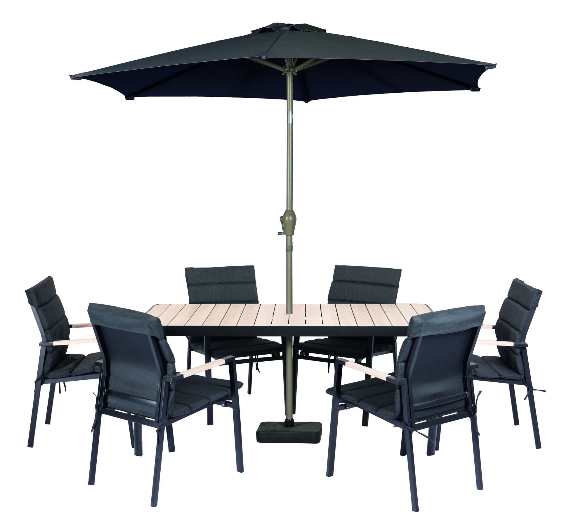 Boston 6-Seat Dining Set
