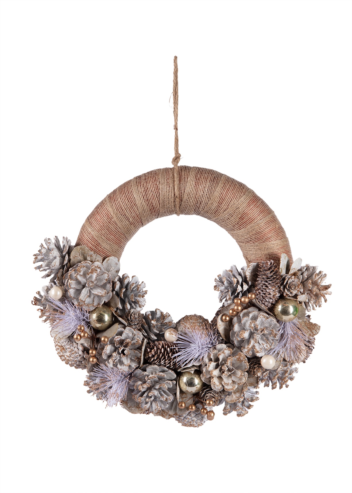 Hanley Wreath White