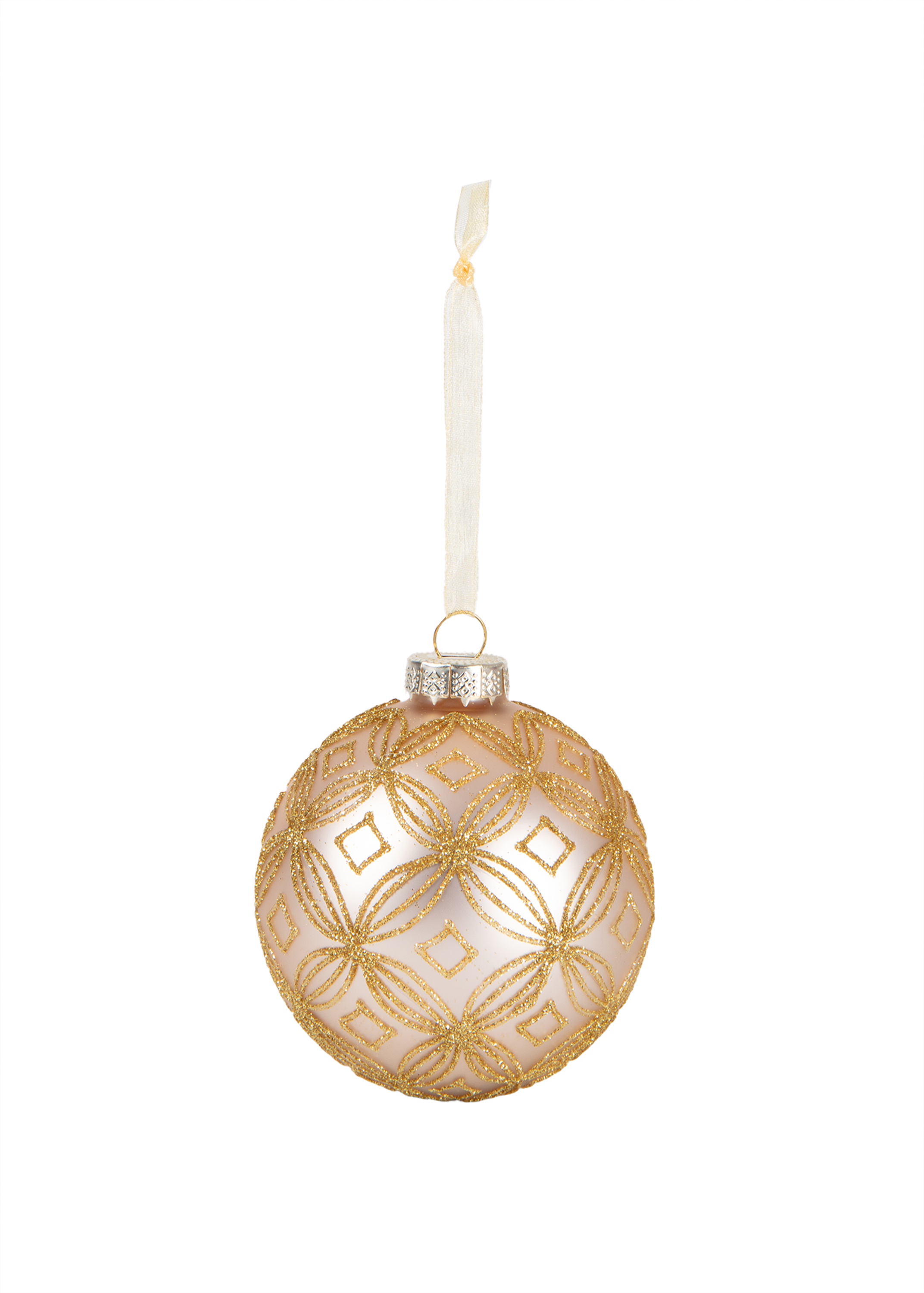 Gold glass bauble