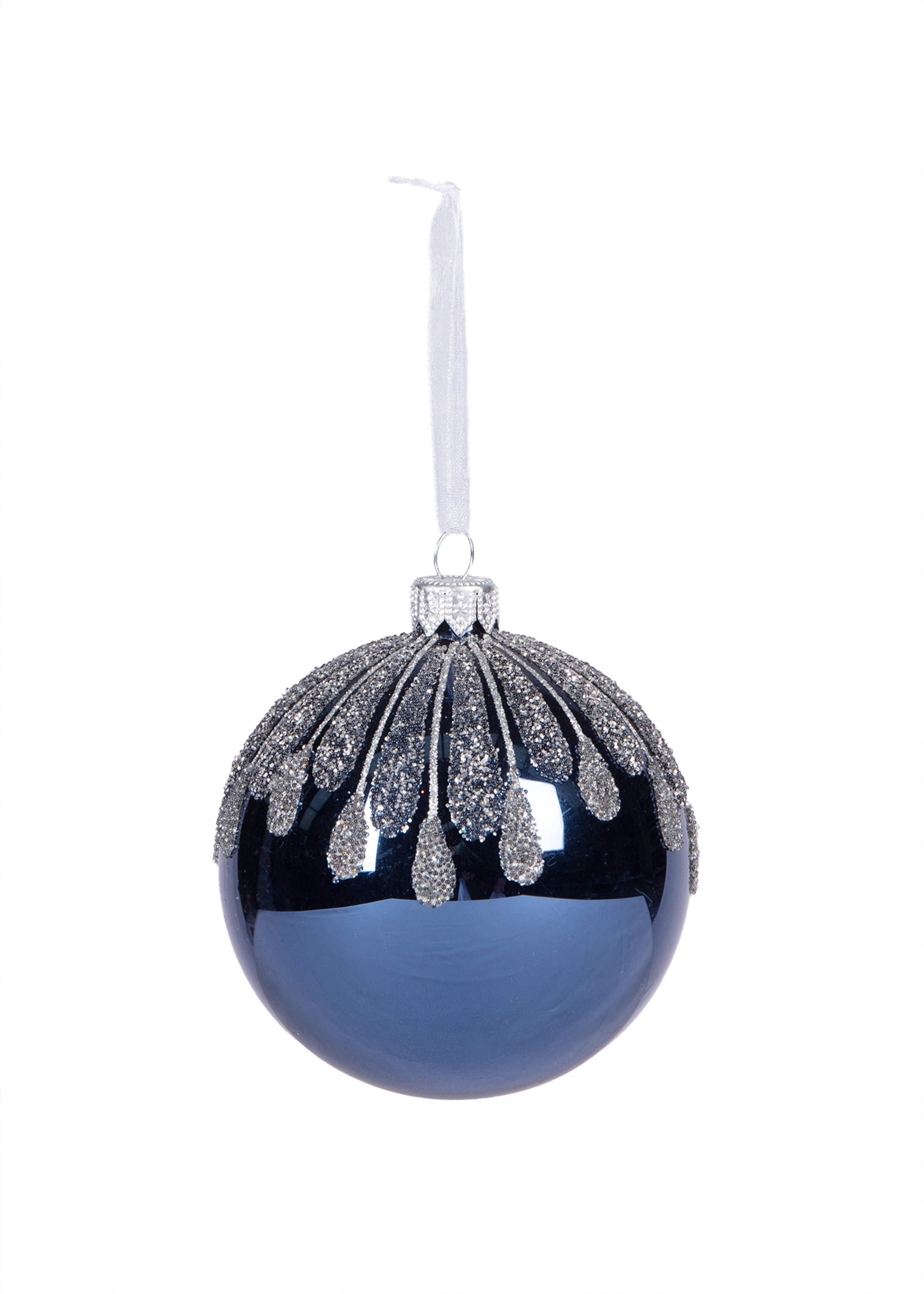 Blue sparkle bauble