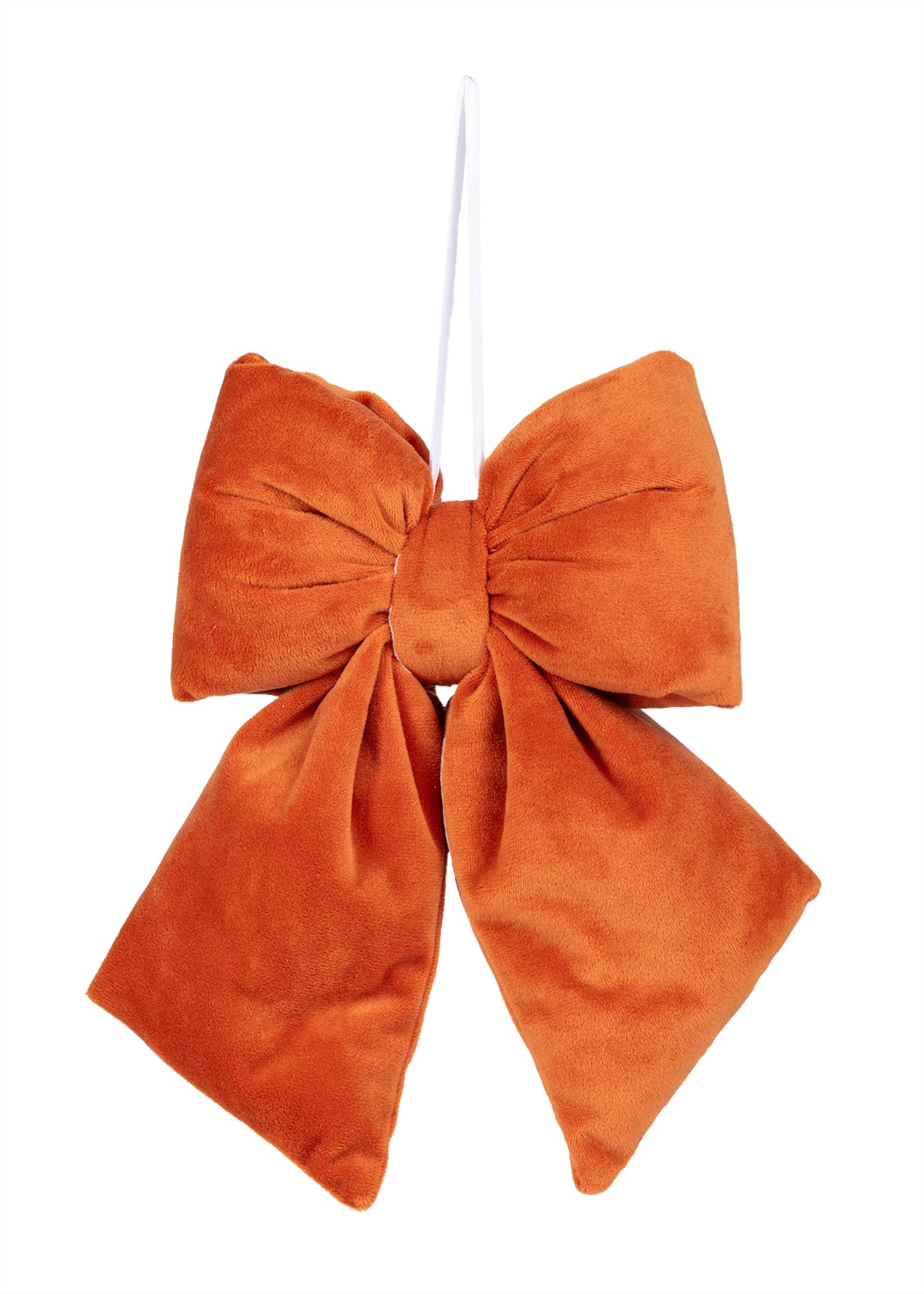 Orange ribbon decoration