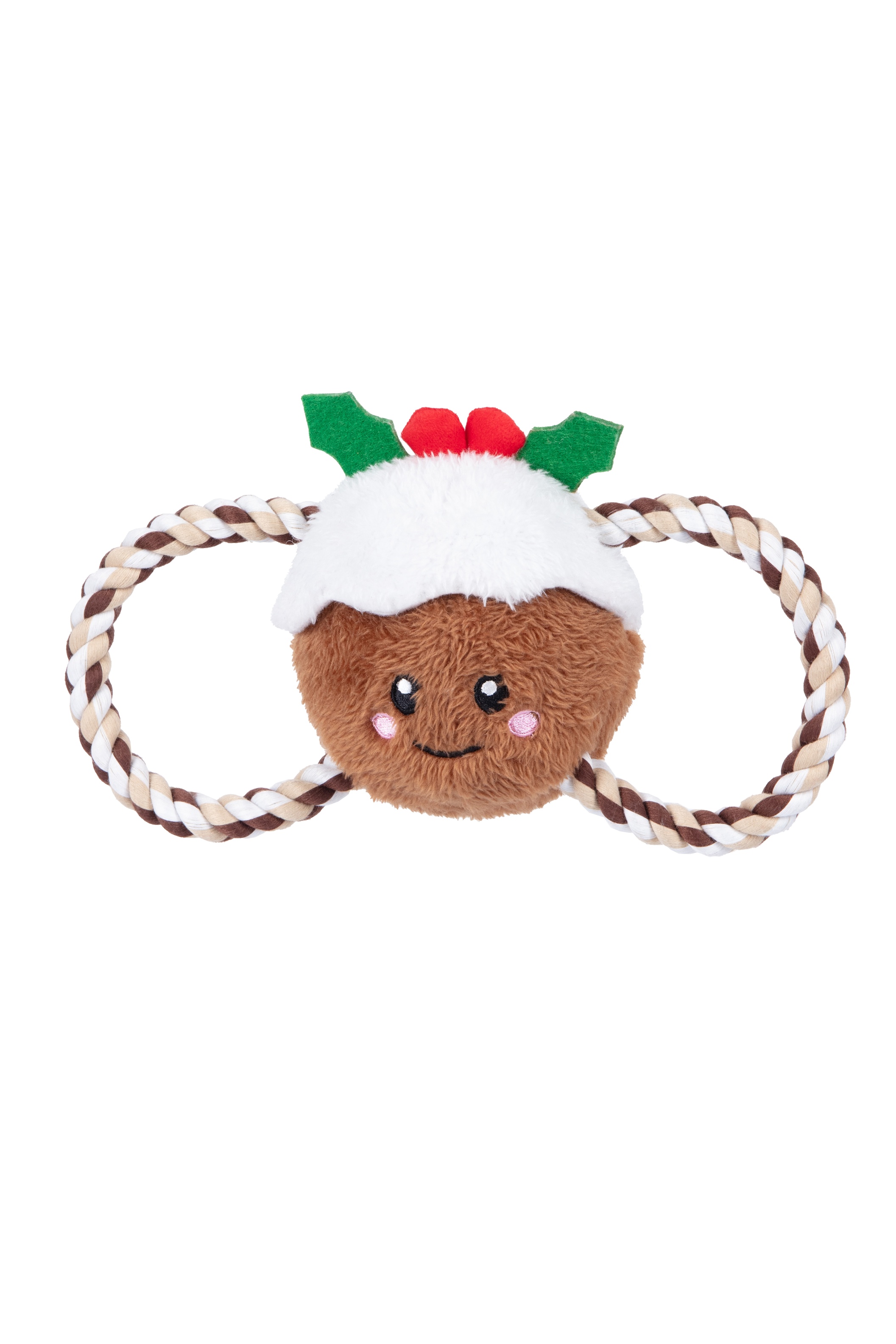 Christmas Pudding Tug Of War Dog Toy