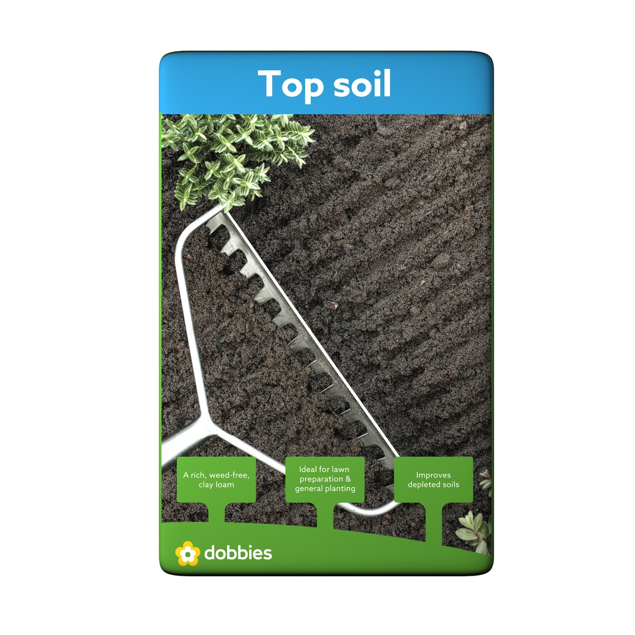 Dobbies Own Brand Top Soil 25L