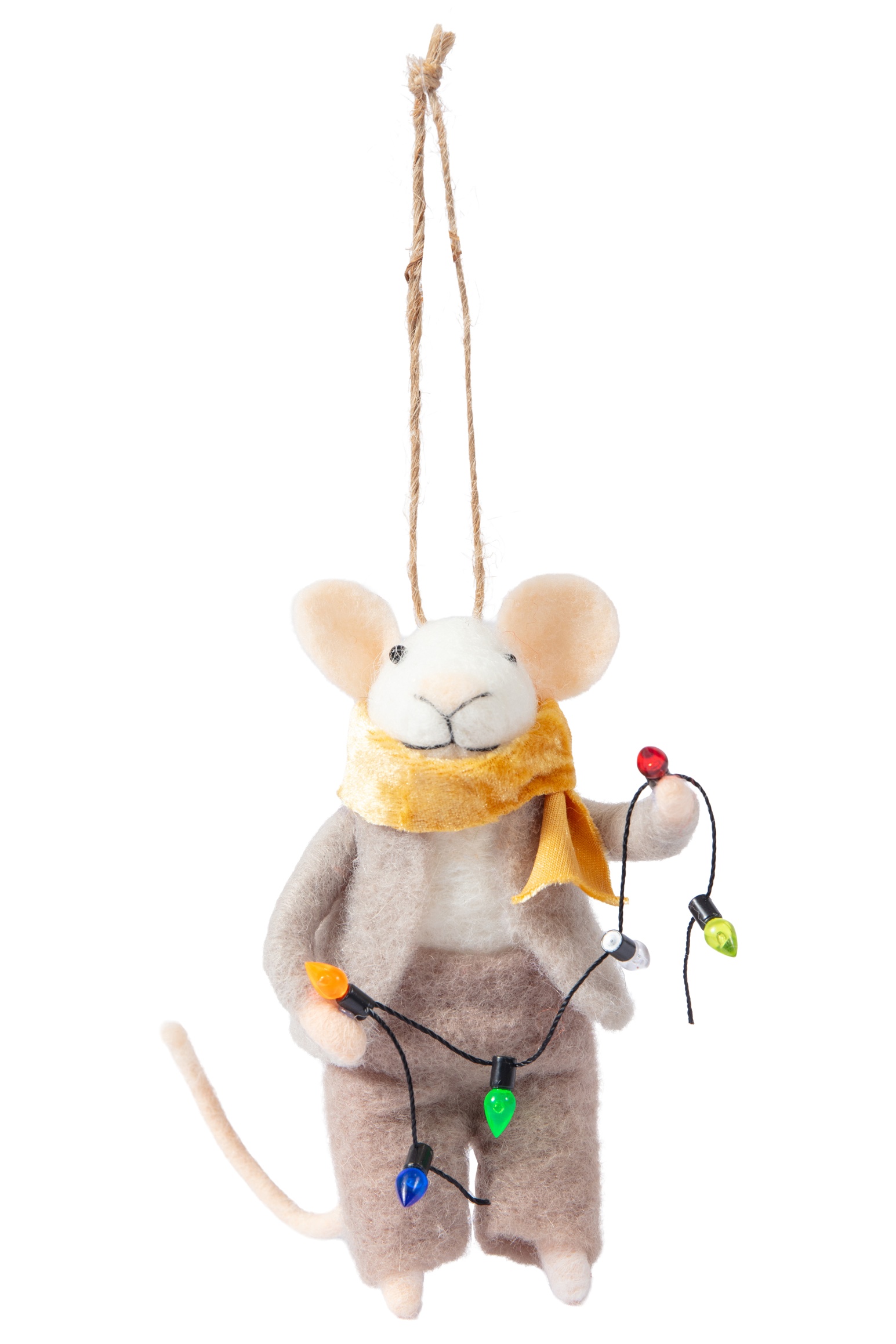 Felt Mouse Hanging Decoration