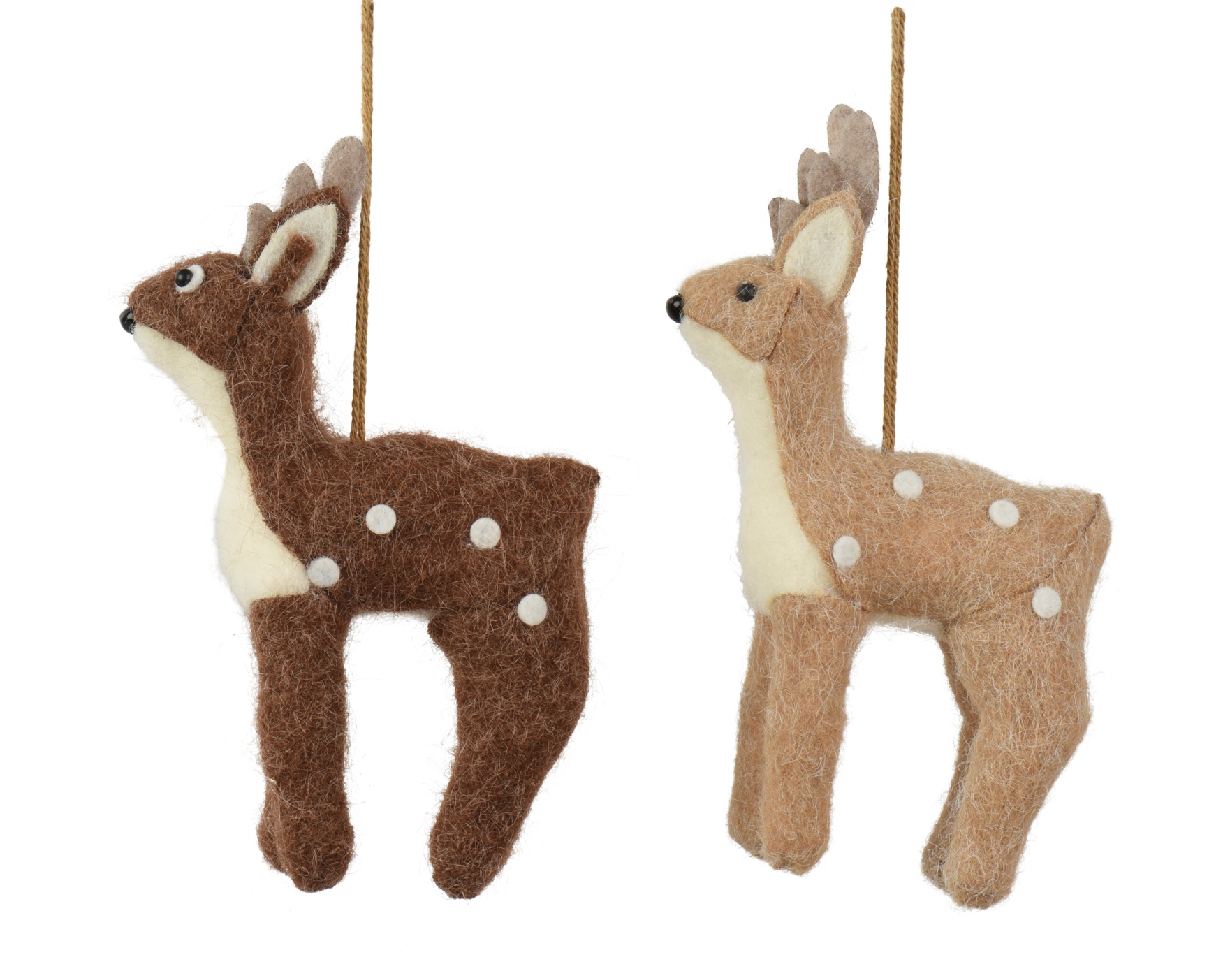 Felt Wool Deer Decorations