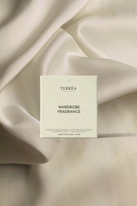 Terréa Wardrobe Fragrance, Scented Drawer Card, Citrus / Cedar / Vetiver