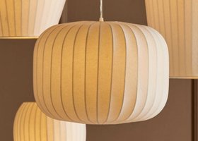 Lexa Pendant Light Large in White