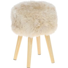 Sheepskin Stool
