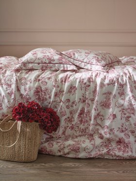 French Toile Berry Bed Linen Set