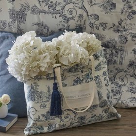 French Bedroom_French Toile Tote Bag_£32