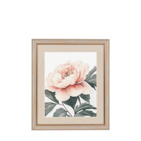 French_Bedroom_Peony Reflection Wall Art, by Joanne Lea