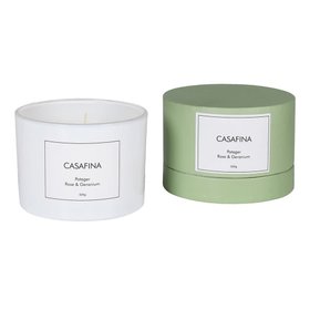 French_Bedroom_Scented Candle In Rose And Geranium MAIN