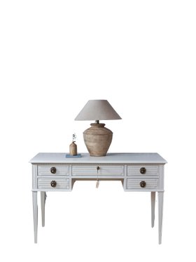 French_Bedroom_Gustavian White Dressing Table_£995