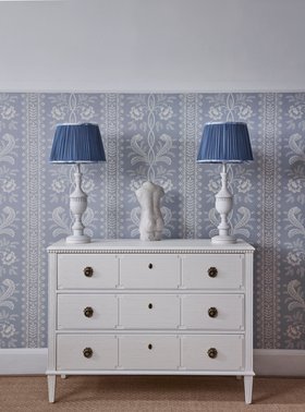 French Bedroom_Gustavian White Chest of Drawers_£1095