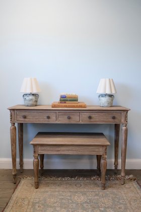 French Bedroom_Pair of Bijou Bisous Lamps in Mottled Potter_£155