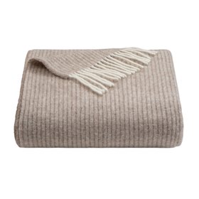 French_Bedroom_Cashmere Throw in Latte_£165
