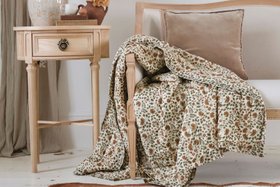 French Bedroom_ Country House Quilted Bedspread_£85
