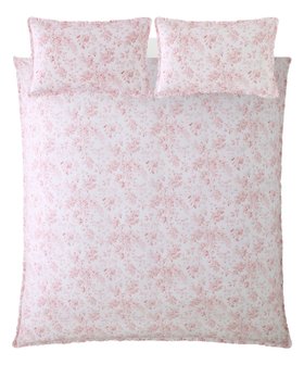 French Bedroom_Chelsea Dusky Rose Bed Linen Set, by Rachel Ashwell_£65