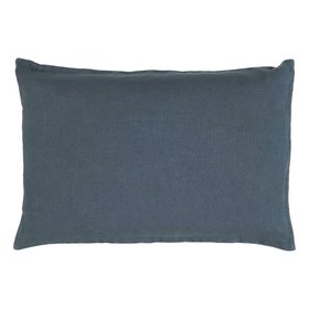 French Bedroom_Artists Linen Cushion in French Blue_£45