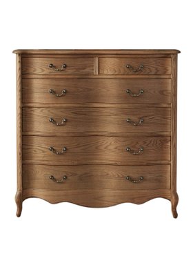 French Bedroom_Love Story Curved 6-Drawer Chest_£1395