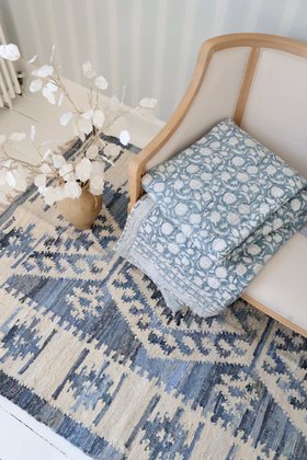 French Bedroom_Denim Revival Rug_£145