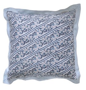 French Bedroom_Sienna Stripe Linen Cushion_£40