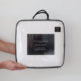 French Bedroom_The Paris Collective Mattress Protector_£48