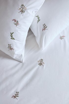 French Bedroom_Victoria Springs Embroidery Bed Linen Set_£105