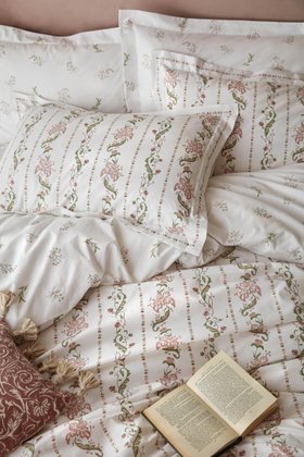 French Bedroom_Waistcoat Stripe Bed Linen Set_£80