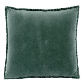 Velvet Cushion in Teal