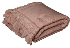 French Bedroom_Hideaway Lace Bedspread in Blush Pink_£325