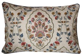 French_Bedroom_Heritage Buta Trellis Cushion_£75