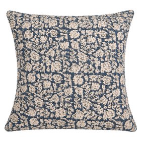 French_Bedroom_Jaipur French Blue Handblocked Bedspread_£40
