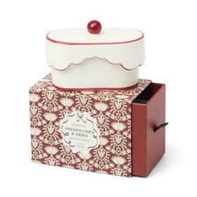 French_Bedroom_Chérie Ceramic Candle in French Linen & Orris_£24