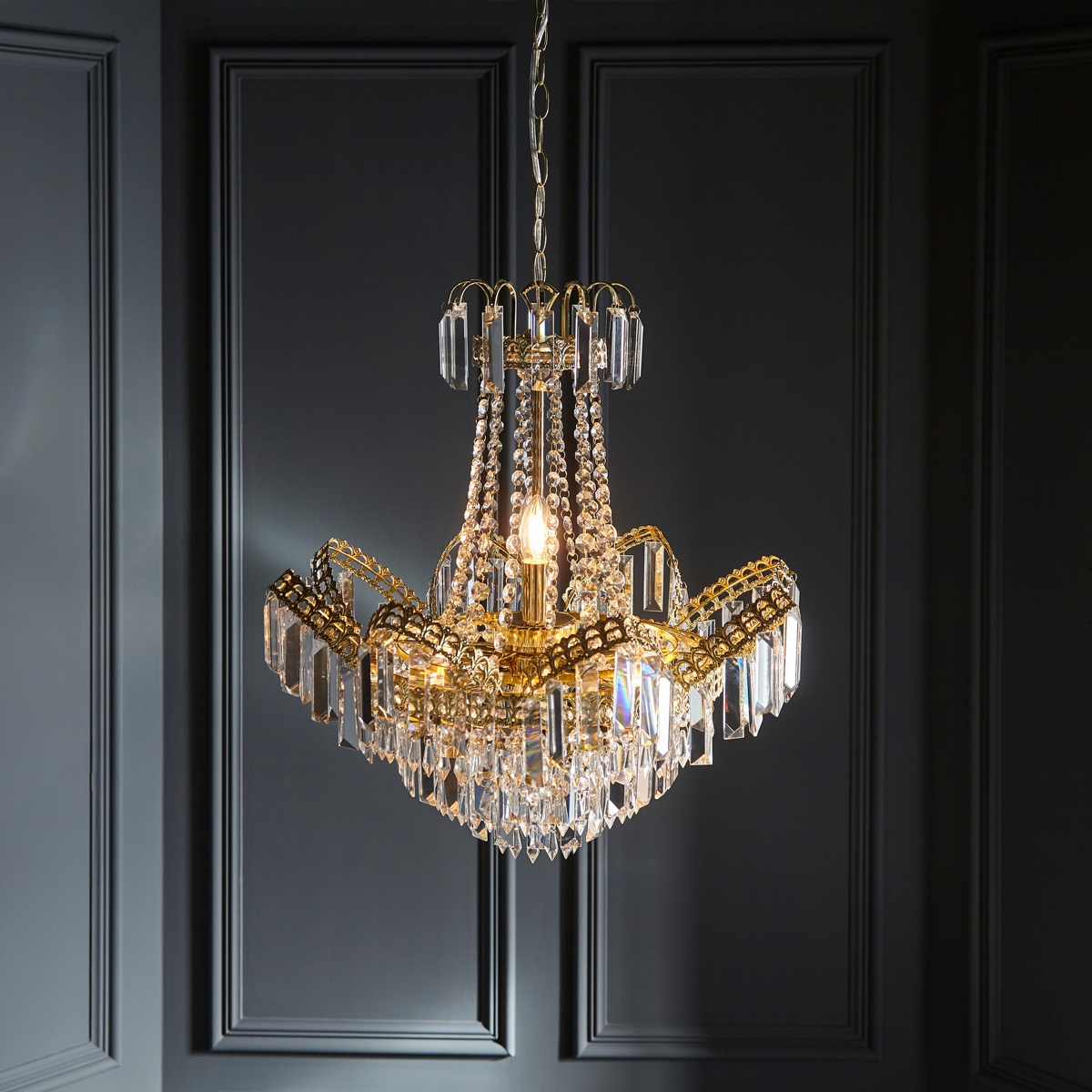 French Bedroom_Tendresse Chandelier_£395